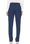 Navy - Med Couture Insight Women Scrub Pants - Back View