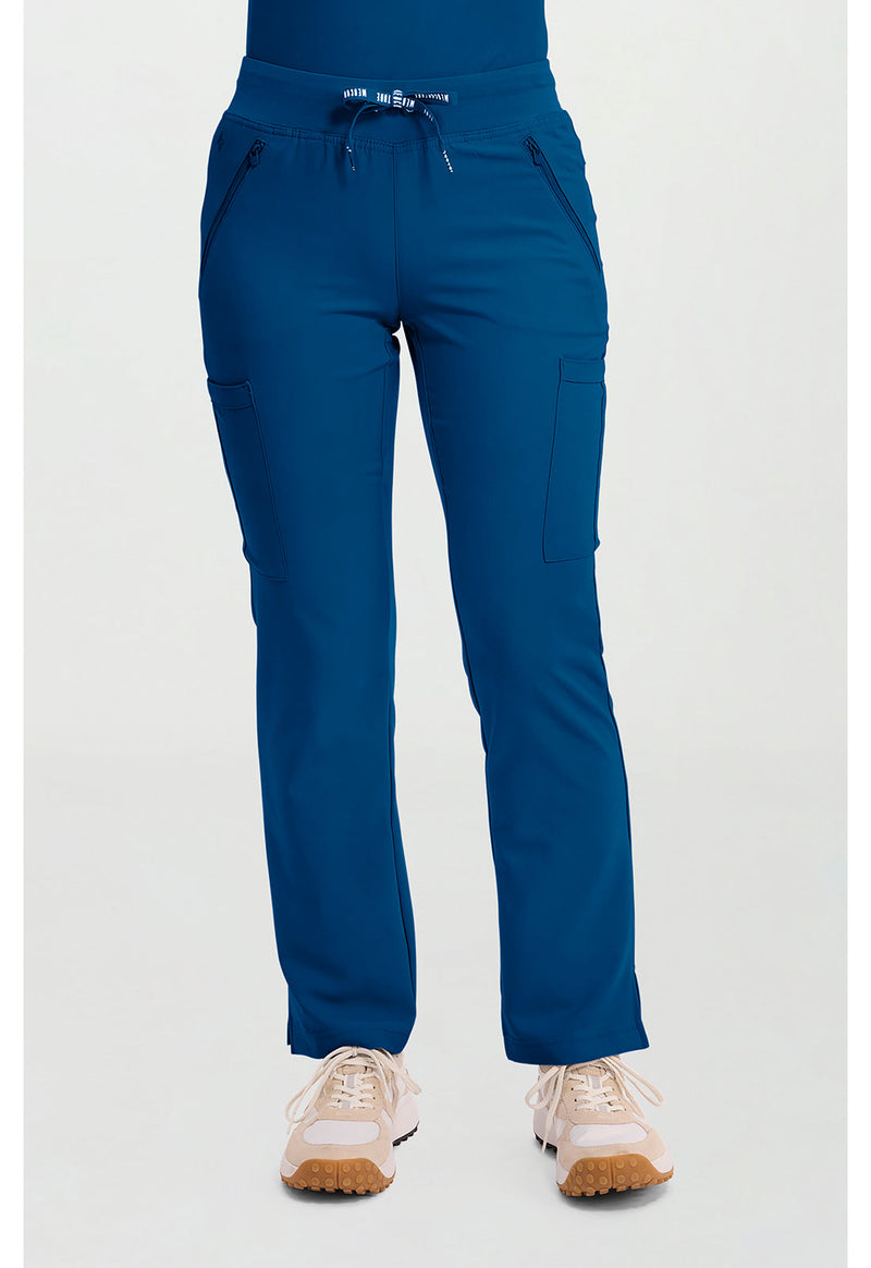 Ocean Abyss - Women's Zipper Scrub Pants