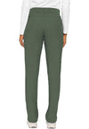 Olive - Med Couture Insight Women Scrub Pants - Back View