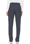 Pewter - Med Couture Insight Women Scrub Pants - Back View