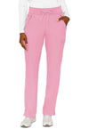Taffy Pink - Med Couture Insight Women Scrub Pants - Front View