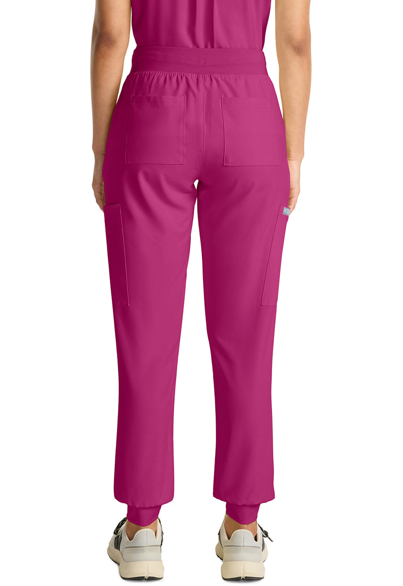 Aurora Berryalis - Med Couture Insight Women Scrub Pants - Back View