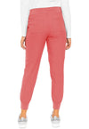 Coral - Med Couture Insight Women Scrub Pants - Back View