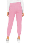 Taffy Pink - Med Couture Insight Women Scrub Pants - Back View