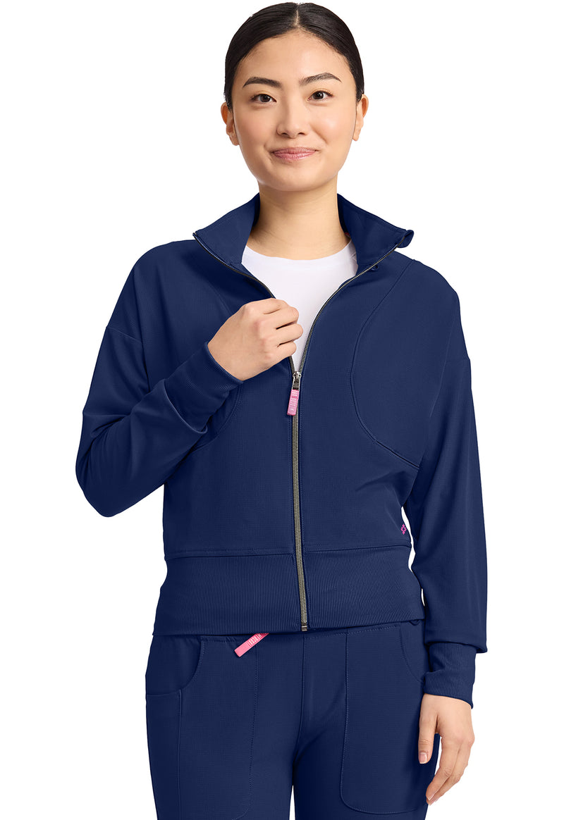 Navy - Med Couture AMP Women Outerwear - Front View