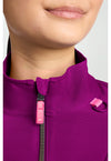 Plum Royale - Women's Cropped Warm Up Scrub Jacket (View 3)