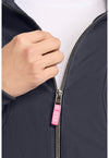 Pewter - Women's Cropped Warm Up Scrub Jacket (View 2)