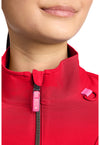 Solar Flare - Women's Cropped Warm Up Scrub Jacket (View 2)