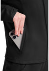 Black - Women's Warm Up Scrub Jacket (View 4)