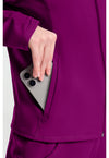 Plum Royale - Women's Warm Up Scrub Jacket (View 4)