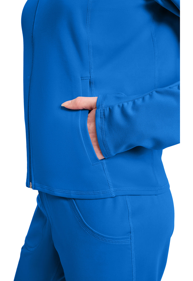 Royal - Women's Warm Up Scrub Jacket (View 3)
