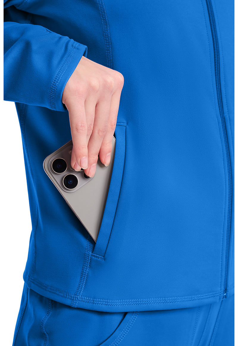 Royal - Women's Warm Up Scrub Jacket (View 4)