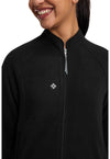 Black - Fleece Warm Up Jacket (View 2)