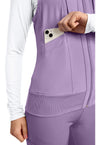 Digital Lavender - Women's 4-Pocket Zip Front Vest (View 3)