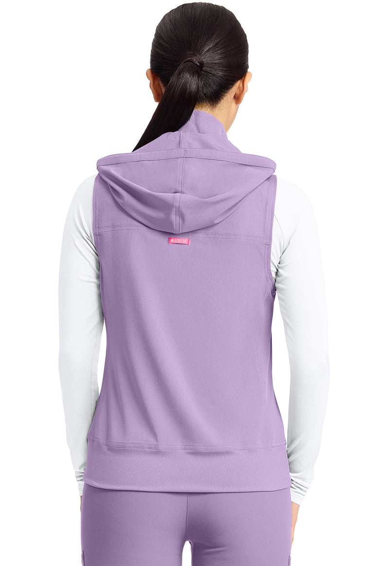 Digital Lavender - Med Couture AMP Women Vest - Back View