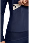 Navy - Women's 4-Pocket Zip Front Vest (View 3)