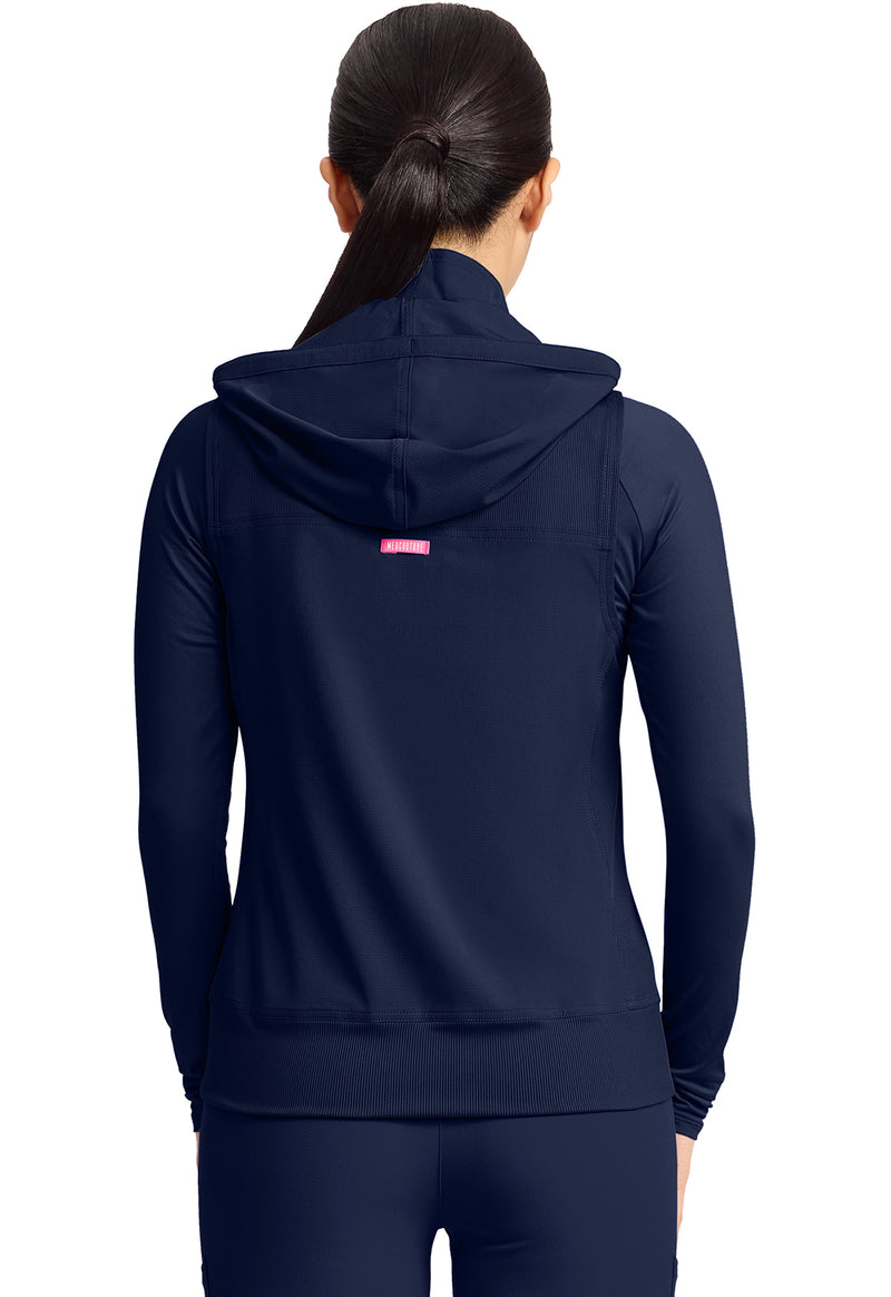 Navy - Med Couture AMP Women Vest - Back View