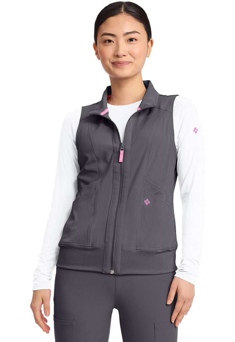 Pewter - Med Couture AMP Women Vest - Front View