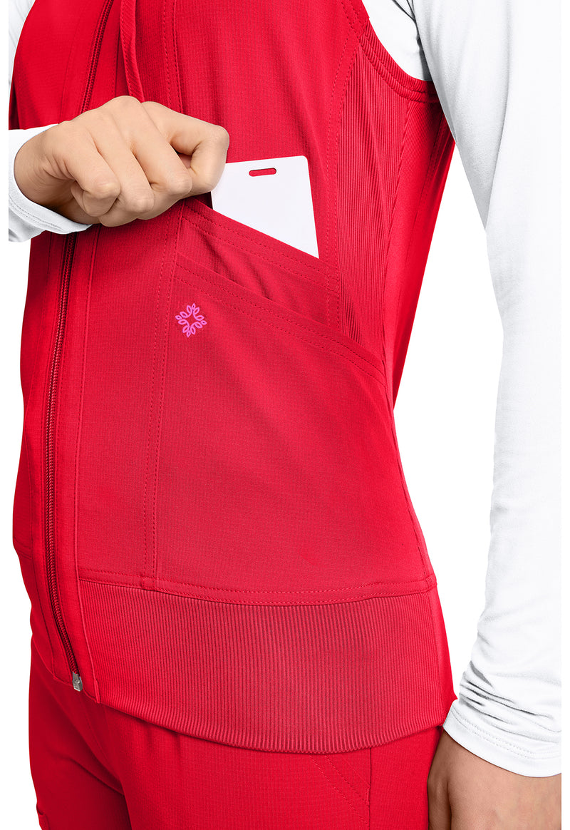 Solar Flare - Women's 4-Pocket Zip Front Vest (View 2)