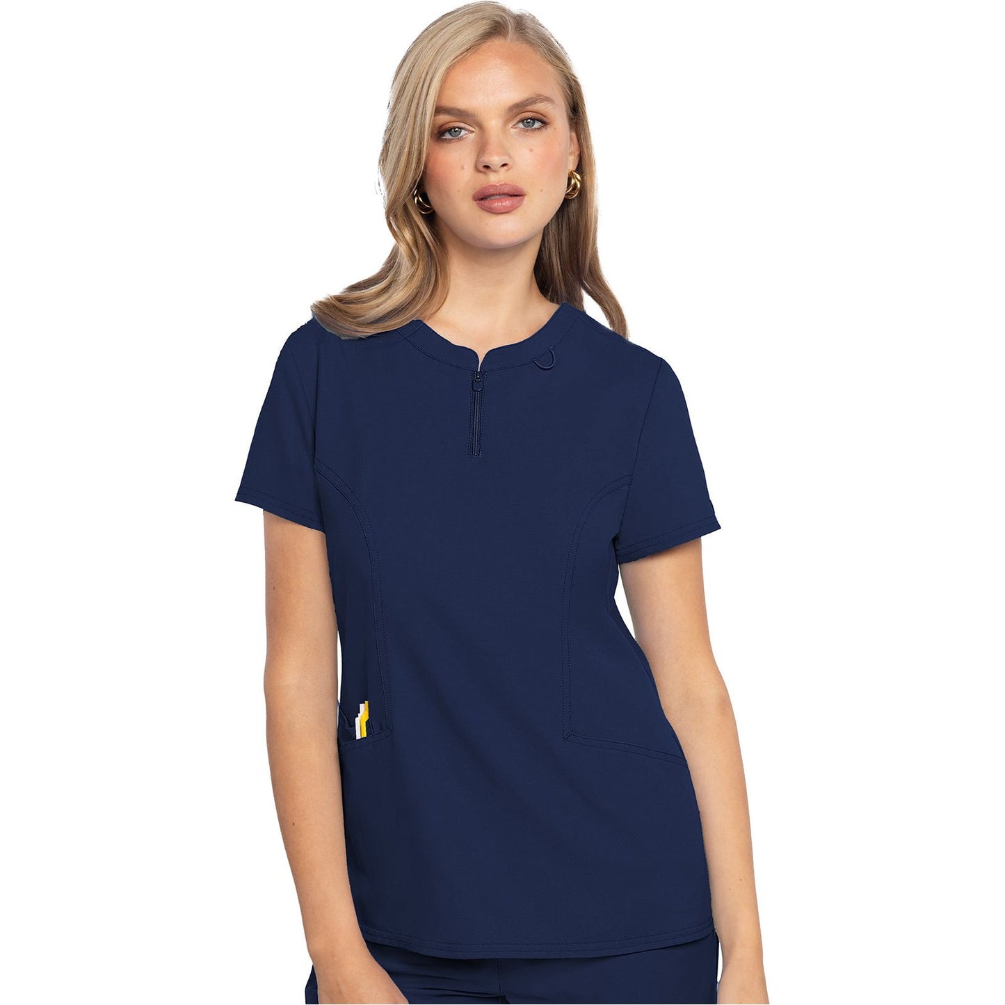 Zip Front Henley Top