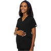 black - Maternity V-Neck Top