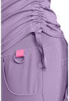 Digital Lavender - Long Sleeve Ruched Underscrub (View 3)