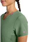 Beyond Green - Women's V-Neck Scrub Top (View 2)