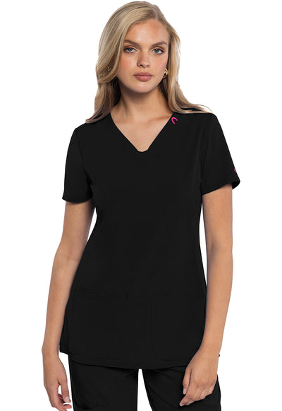 Women's V-Neck Scrub Top