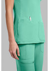 Mint Condition - Women's V-Neck Scrub Top (View 2)