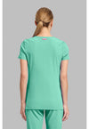 Mint Condition - Med Couture AMP Women Scrub Top - Back View
