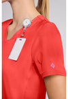 One In A Melon - Women's V-Neck Scrub Top (View 4)