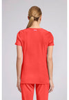 One In A Melon - Med Couture AMP Women Scrub Top - Back View