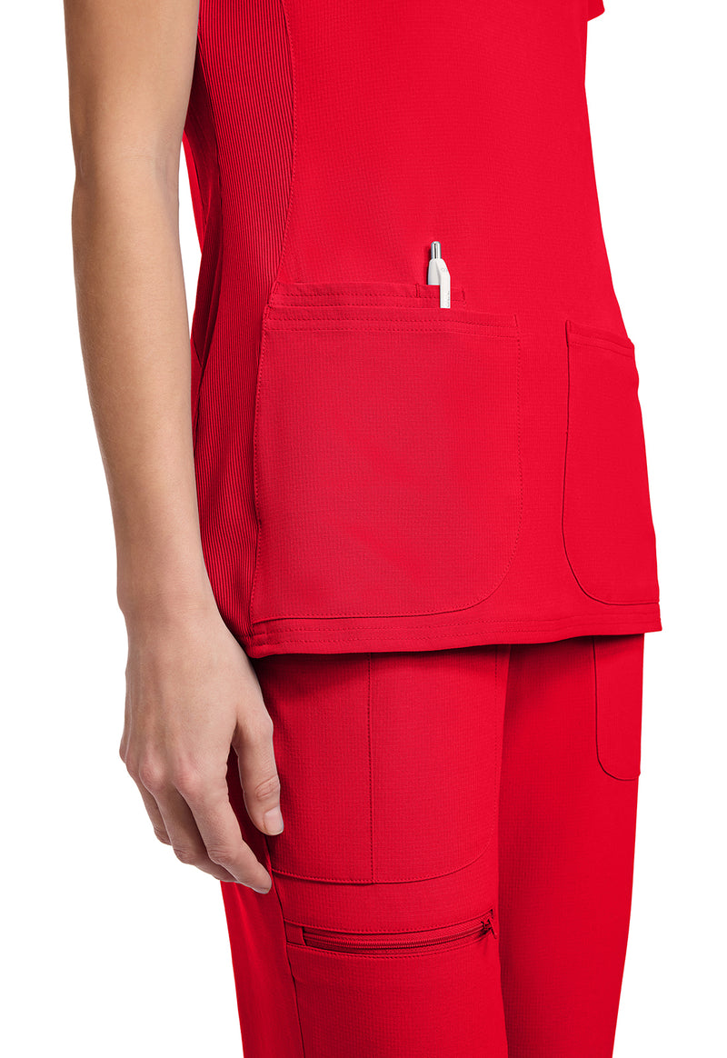 Solar Flare - Women's V-Neck Scrub Top (View 2)