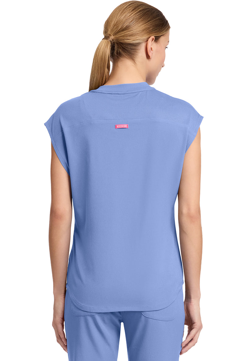 Ciel - Med Couture AMP Women Scrub Top - Back View