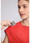 One In A Melon - Women's Round Neck Tuckable Scrub Top (View 2)