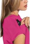 pink power - Round Neck Tuckable Top (View 2)