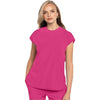pink power - Round Neck Tuckable Top