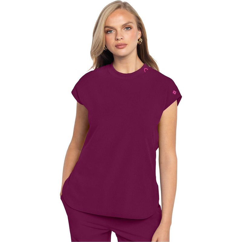 wine - Round Neck Tuckable Top