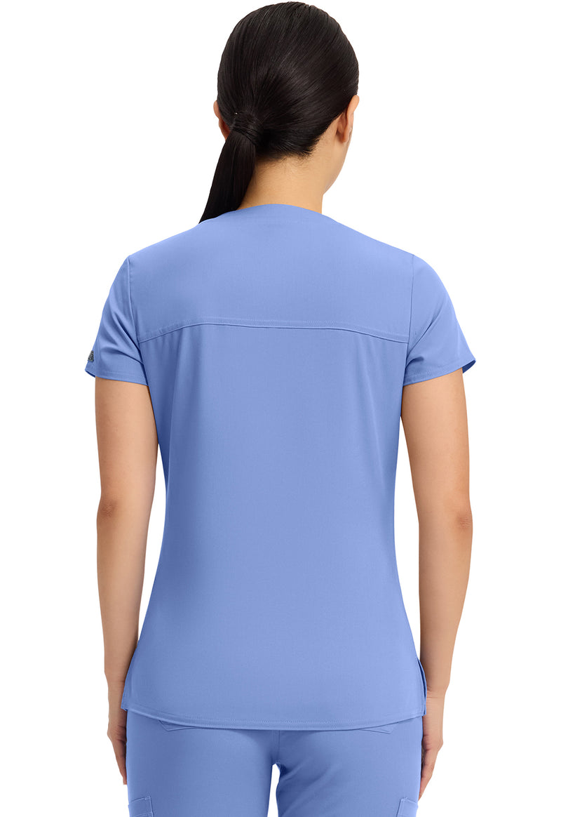 Ciel - Med Couture Touch Women Scrub Top - Back View