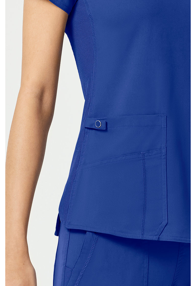 galaxy - V-Neck Shirttail Top (View 3)