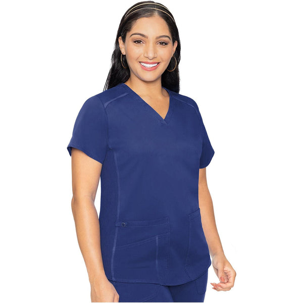 V-Neck Shirttail Top