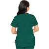 hunter green - V-Neck Shirttail Top
