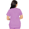 lilac - V-Neck Shirttail Top