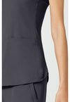 pewter - V-Neck Shirttail Top (View 4)