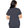 pewter - V-Neck Shirttail Top