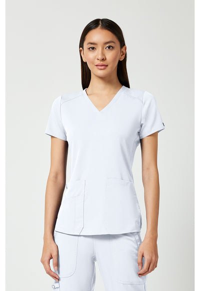 Women's V-Neck Shirttail Scrub Top