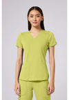 WASABI - Med Couture Touch Women Scrub Top - Front View