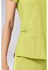 WASABI - Women's V-Neck Shirttail Scrub Top (View 3)