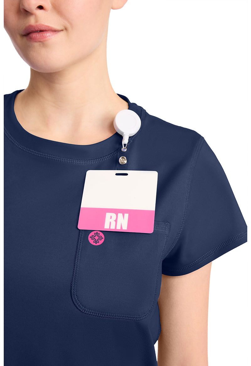 Navy - Women's Crew Neck Tee (View 3)