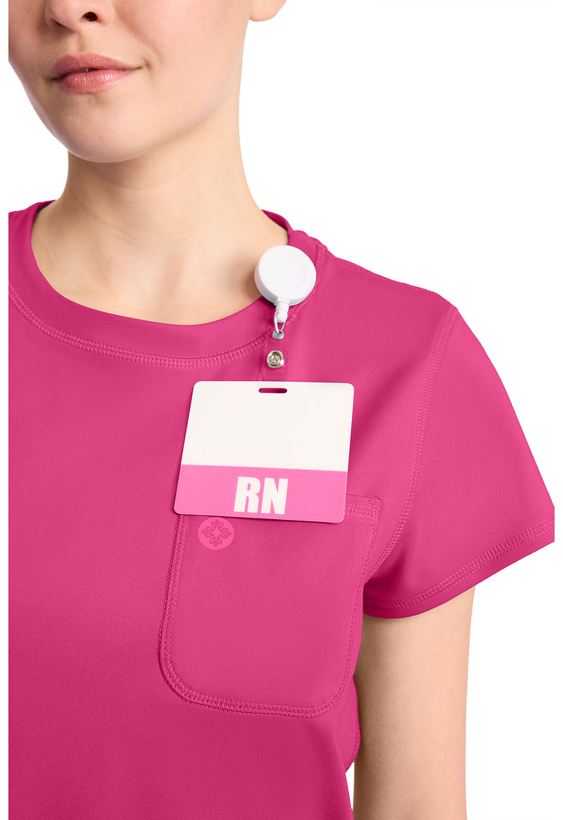 Pink Power - Women's Crew Neck Tee (View 3)
